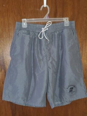 Surfmentality Gray Swim Trunks Sz Xl Fit Large